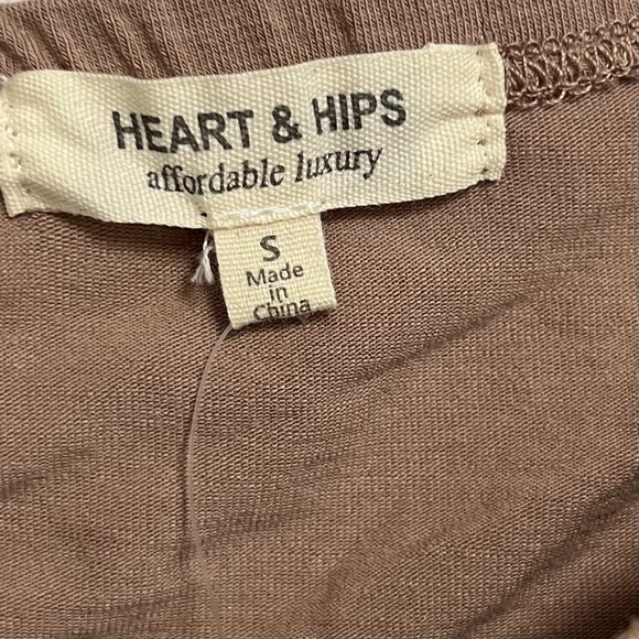 Cropped tie front top - Picture 2 of 3